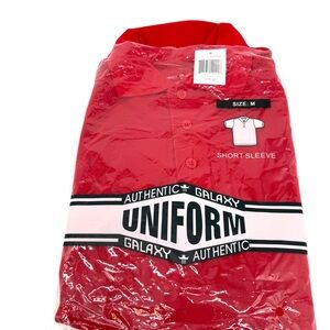 Galaxy By Harvic Red Polo Shirt